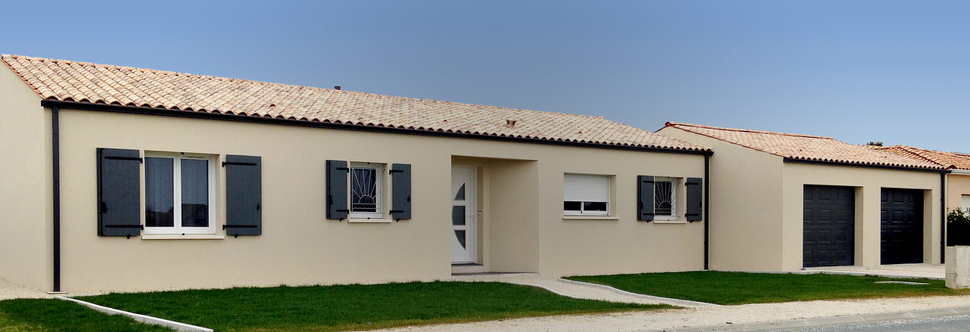 Maison neuve construite par Art Construction en Charente-Maritime