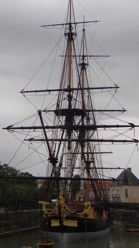 L'Hermione à Rochefort