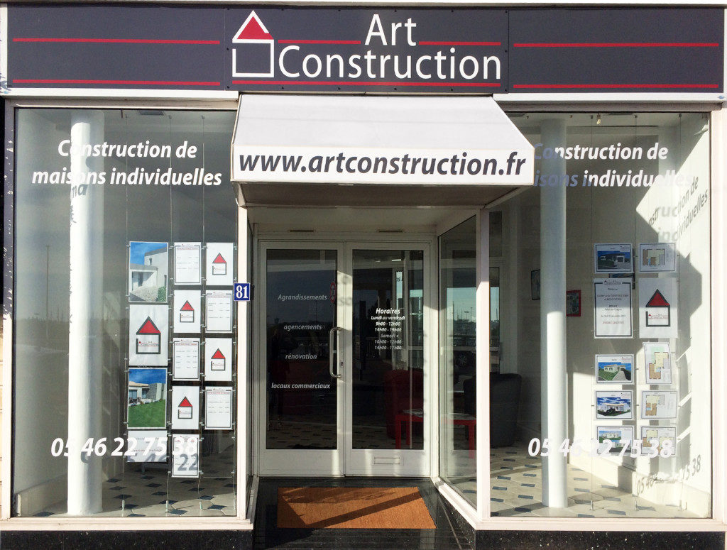 Agence du constructeur Art Construction à Royan