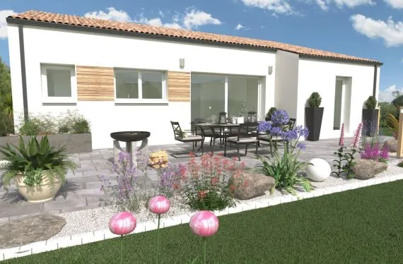 Photo maison 98 m² sur terrain 451 m²