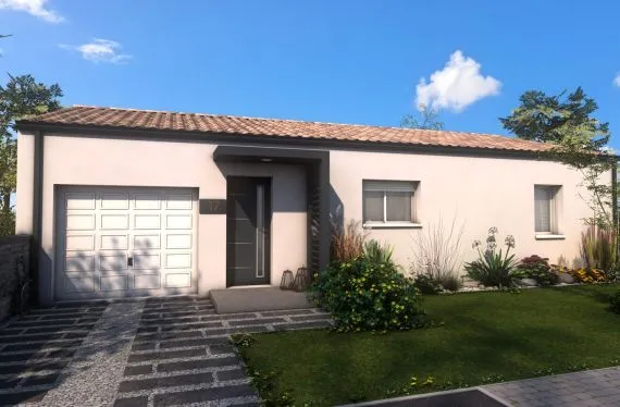 Photo maison 90 m² sur terrain 321 m²