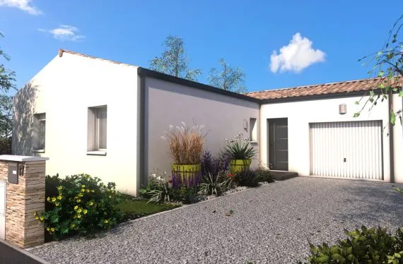 Photo maison 80 m² sur terrain 528 m²